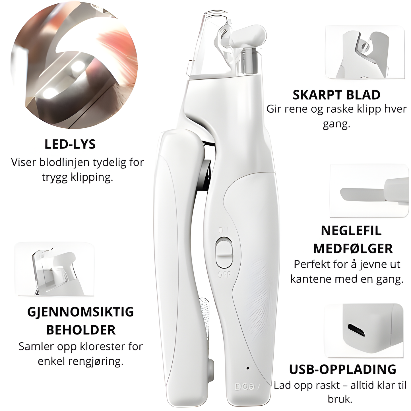 SafeClip – Klipp klør uten risiko eller stress